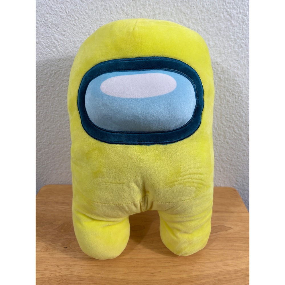 Among Us Yellow Crewmate Plush Toikido YuMe Toys 12 Inch‎ Stuffed Animal Toy